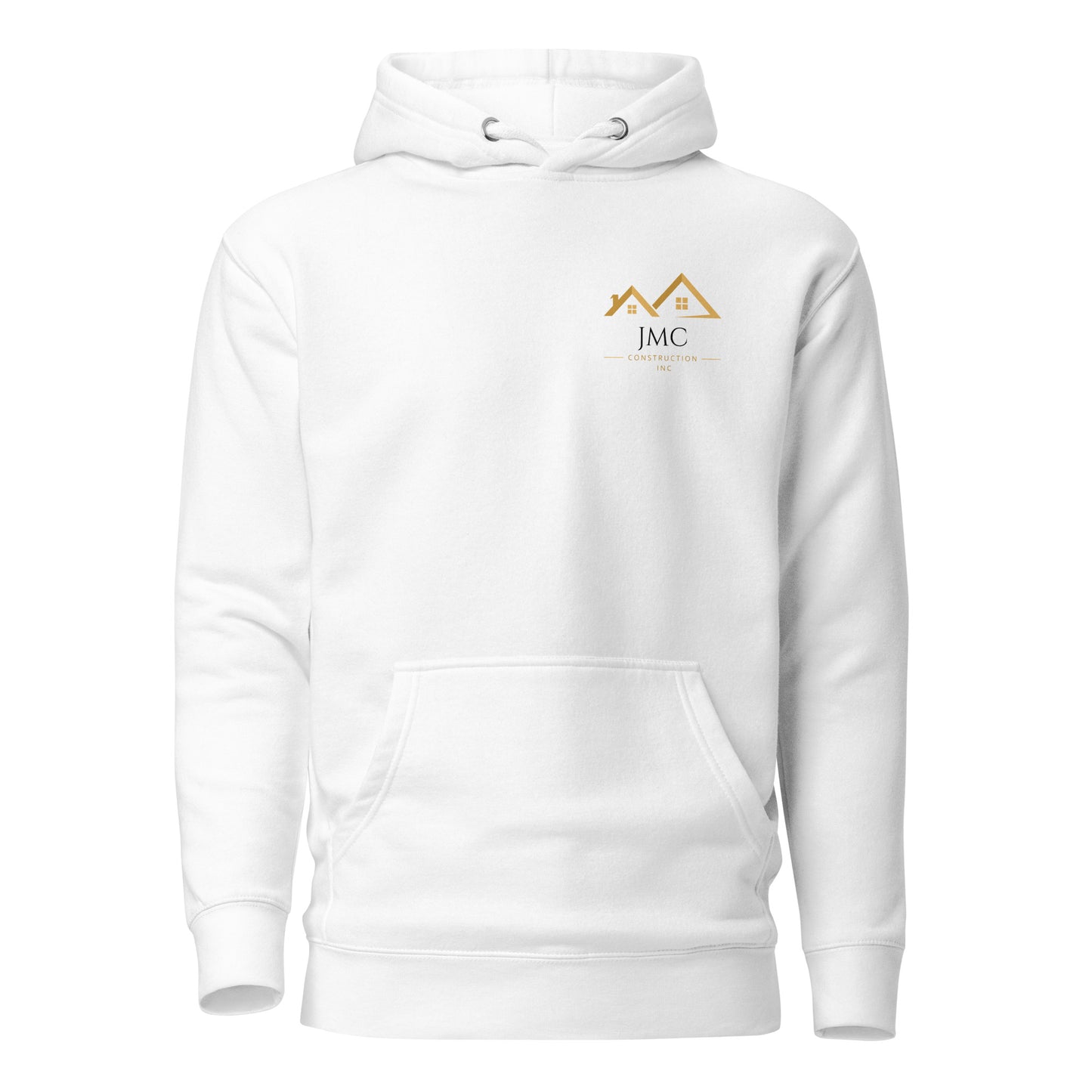 JMC Construction Hoodie White