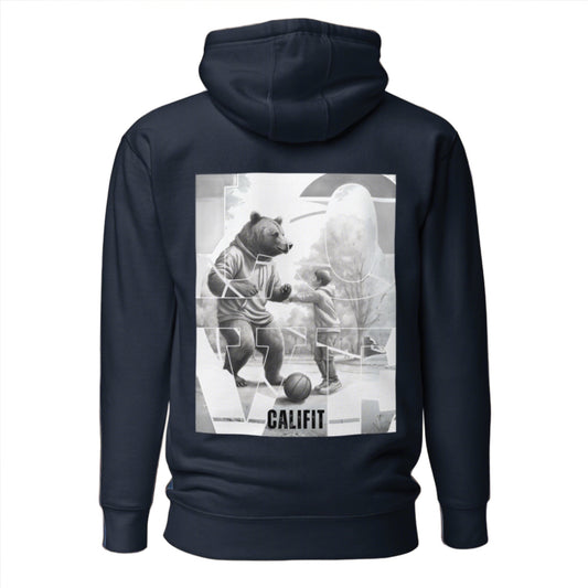 Basketball Bear Unisex Hoodie