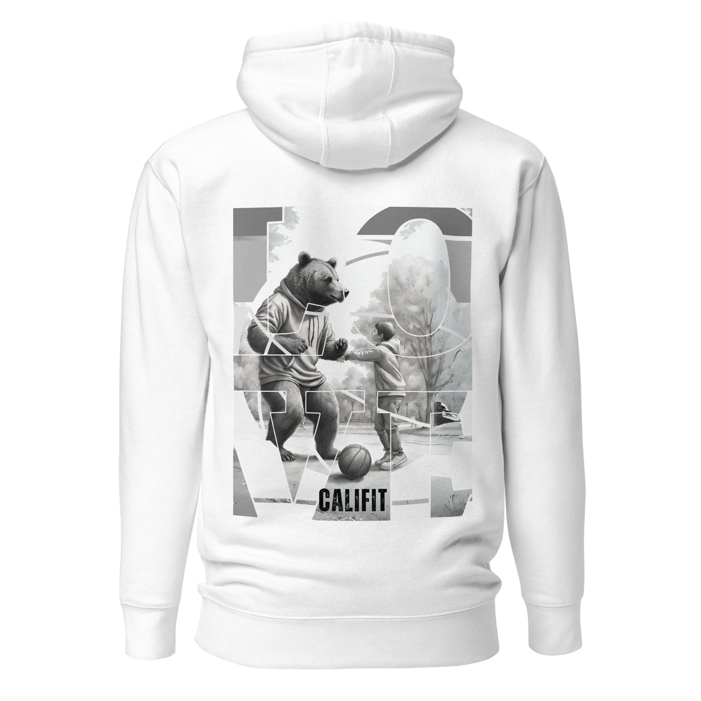 Basketball Bear Unisex Hoodie