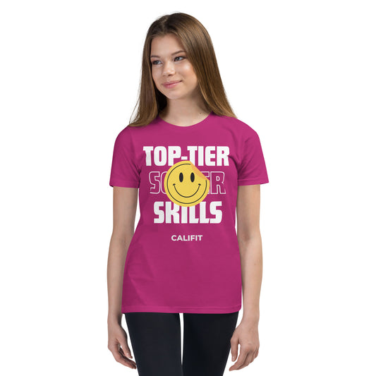 Youth TopTier SS Yellow Sticker T-Shirt