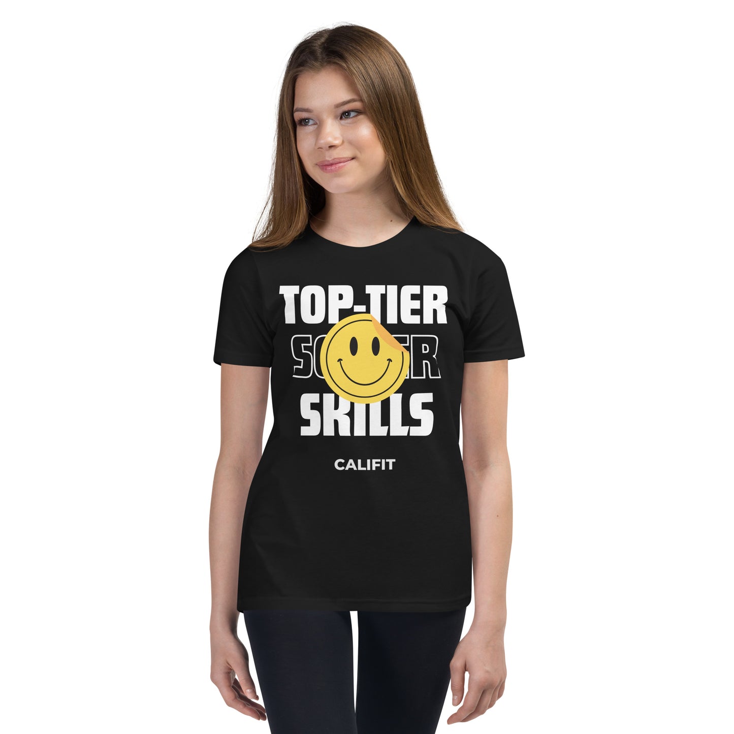 Youth TopTier SS Yellow Sticker T-Shirt